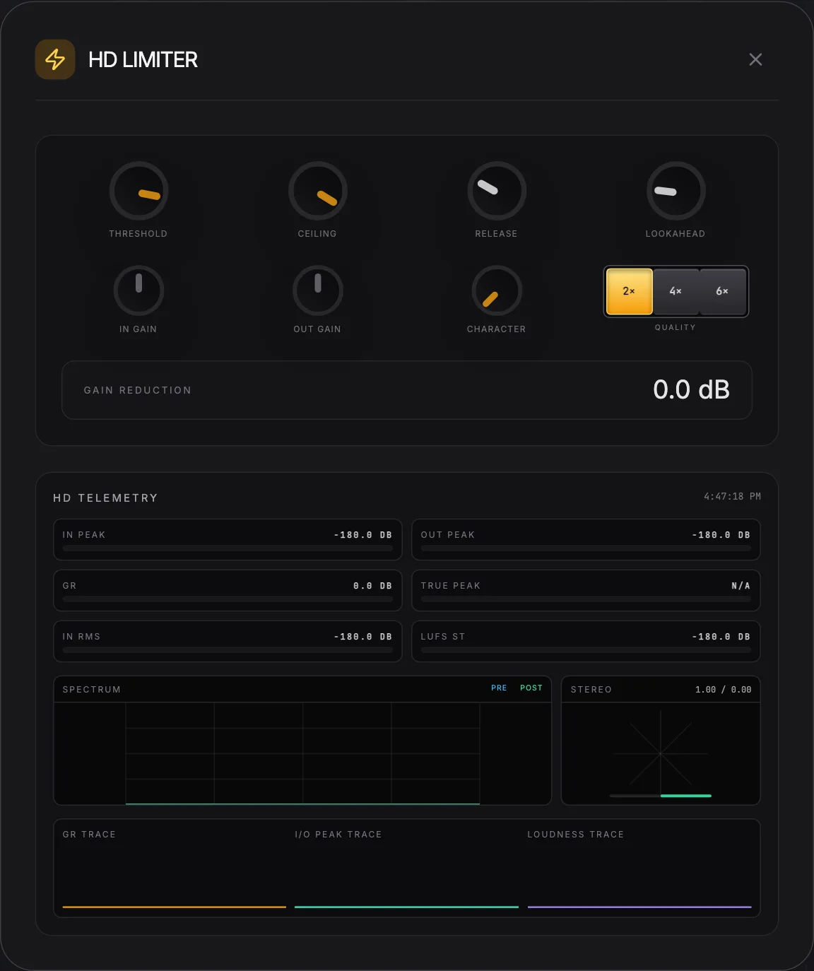 Spider Neural Ultra Limiter HD interface