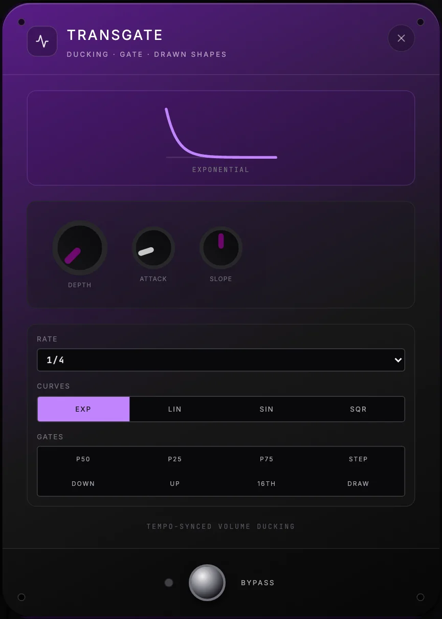 Spider Neural Ultra Sidechain Pump interface